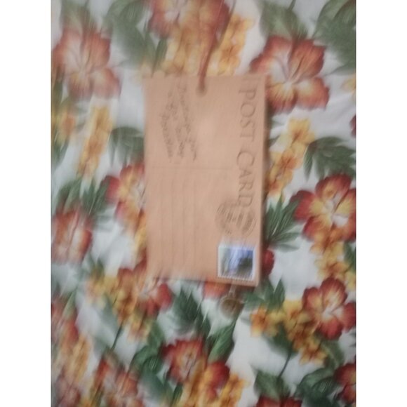 Roundtree Yorke Caribbean Short-Sleeve XL Multicolor Floral Paradise Shirt NWT - Picture 4 of 13